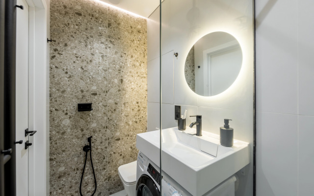 S vidom na bashni Moskva-Siti 32_1 Apartments