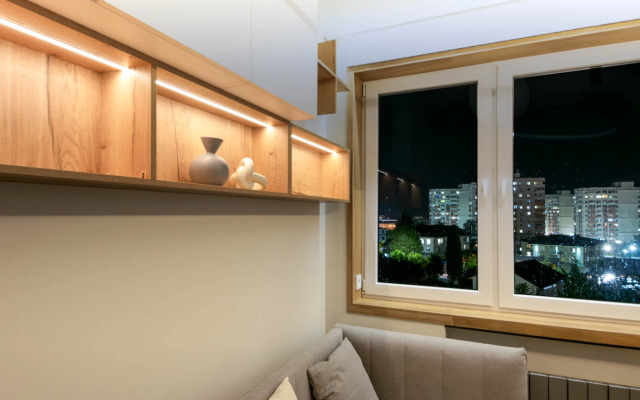 Apartamenty Морент s dizaynerskim remontom v ZHK «Frukty» Apartments