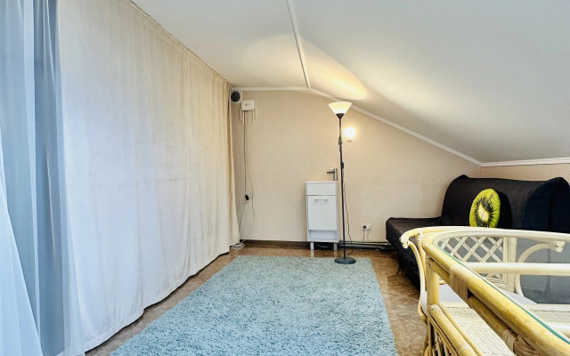 S vidom na gory v ozdorovitelnom centre Reka ZHizni Apartments