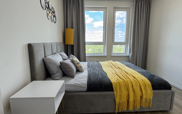 Апартаменты Ассорти Стильная Евродвушка с Видом на Закат