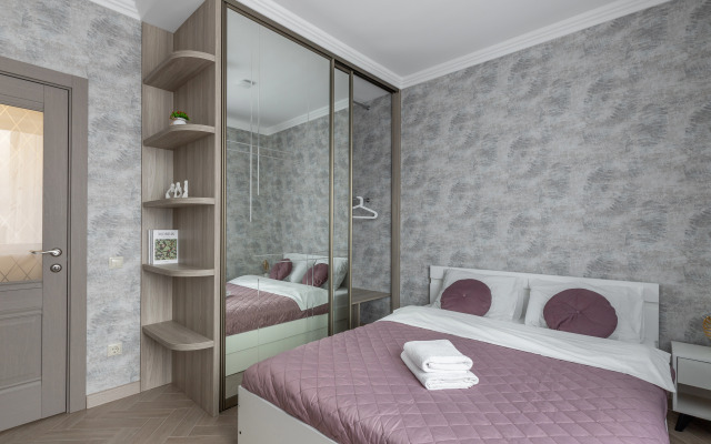Tryokhkomnatnye s Vidom na Natsionalnuyu Biblioteku Apartments