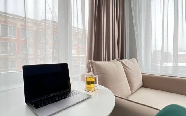 Apartamenty s Vidom na Istoricheskiy Elektrozavod