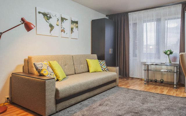 GM ryadom s Ekspocentrom i Belym domom Apartments