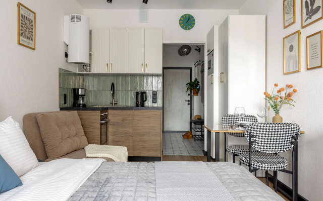 Апартаменты зеркальные в доме с бассейном в Сестрорецке