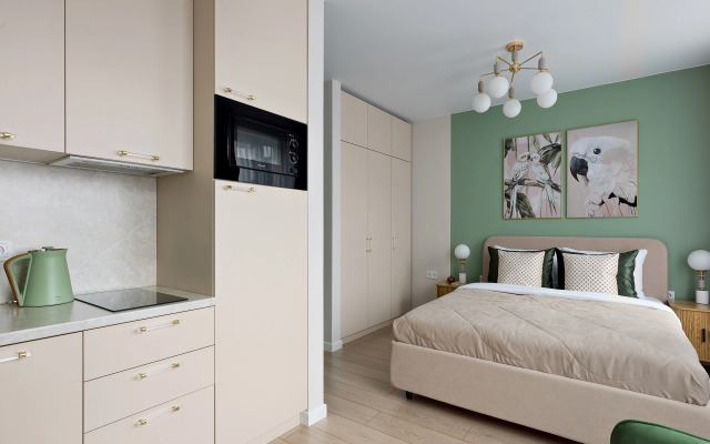 Квартира в новом доме у метро Балтийская