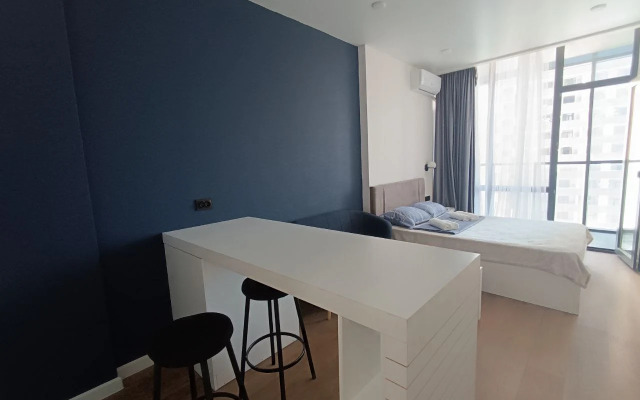 Uyutnaya Studiya dlya Dvoikh Apartments