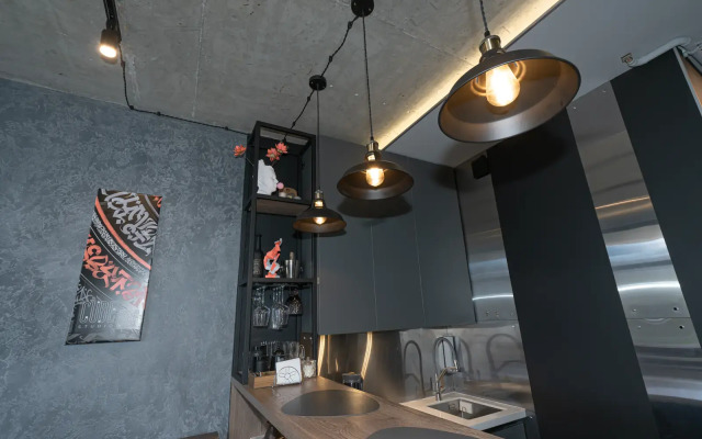 LS-Black Strong S bokovym vidom na more Apartments