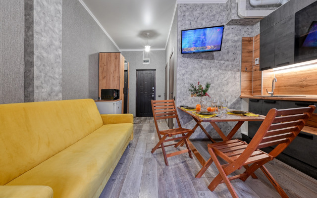 Квартира 1-ком с видом на горы