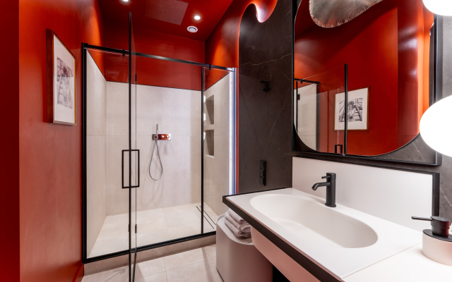 Sky City Moscow vanna u okna! Zakatnaya storona na vsyu Moskvu Apartments