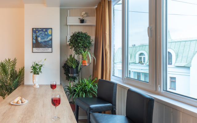 Квартира GM Apartments Четверка с панорамным видом на Москву