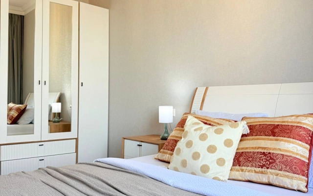 Квартира Двухкомнатная Светлая в Новостройке с Видом на Море