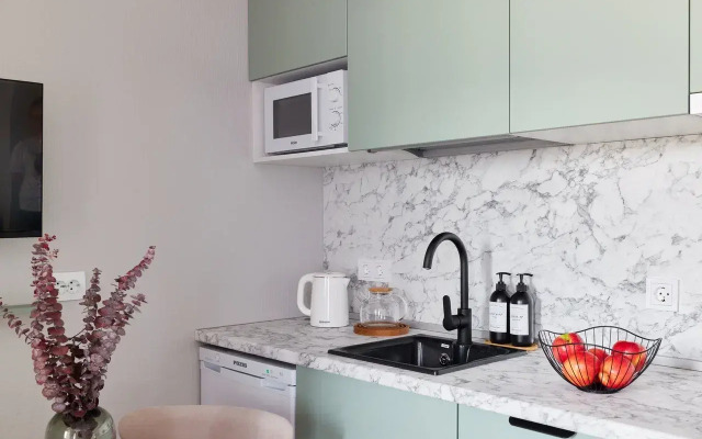 Апартаменты в ЖК Комфорт класса Автограф в Центре