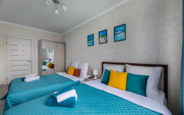 Квартира двухкомнатная ChistoFamily в 10 мин от центра и Аквапарка