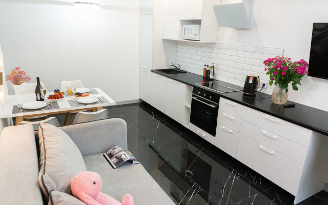 Апартаменты однокомнатные с кроватью и ванной, 3 этаж