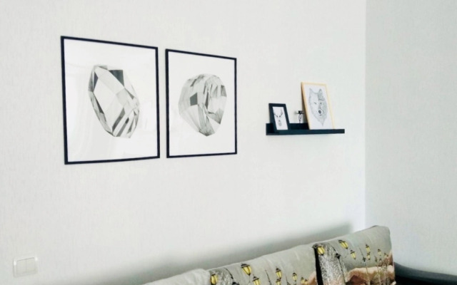 Апартаменты Двухкомнатные на Дуки, 2 этаж, Серые