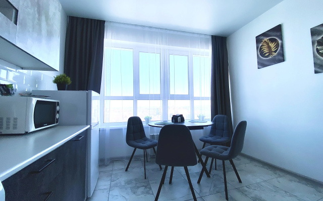 Kvartira Premium 2-h komnatnaa s panoramnym vidom, kondicionerom, parkovkoj