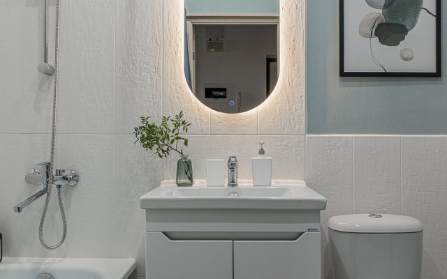 Квартира-студия на 22 этаже