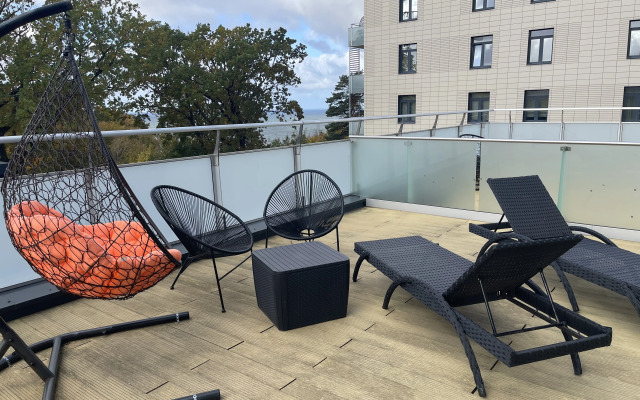 Raushen Prestizh S Terrasoj Apartments