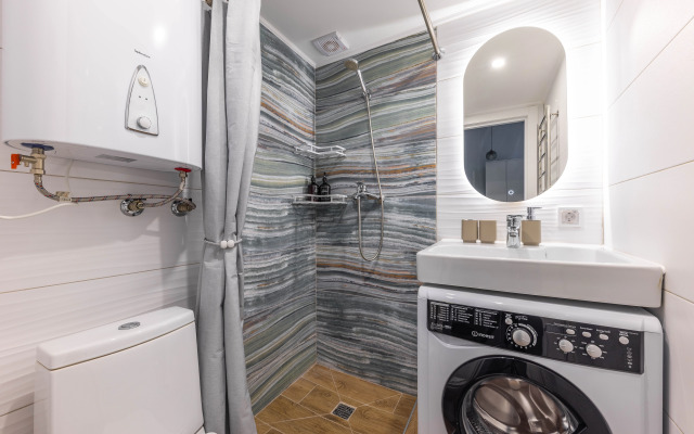 Квартира Современная Студия с Видом на Город