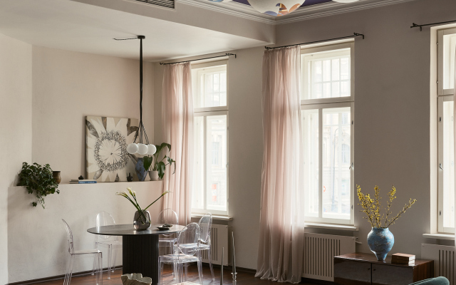 Апартаменты 170 кв. м. с 3 спальнями гостиной и красивым видом