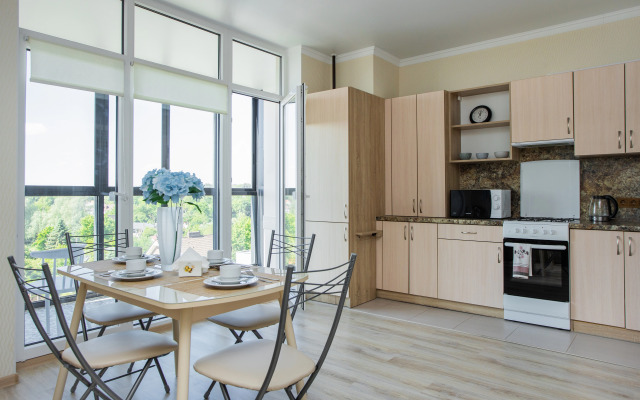 Апартаменты Солнечный Трехкомнатные Комфорт с балконом