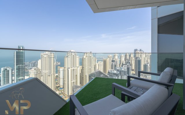 Апартаменты Marco Polo Surreal Sea, Marina & Dubai Eye View High Floor
