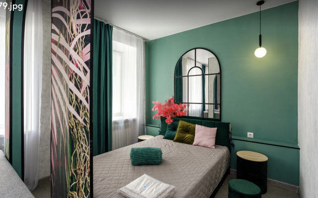 Квартира Уютная студия в центре с большой ванной