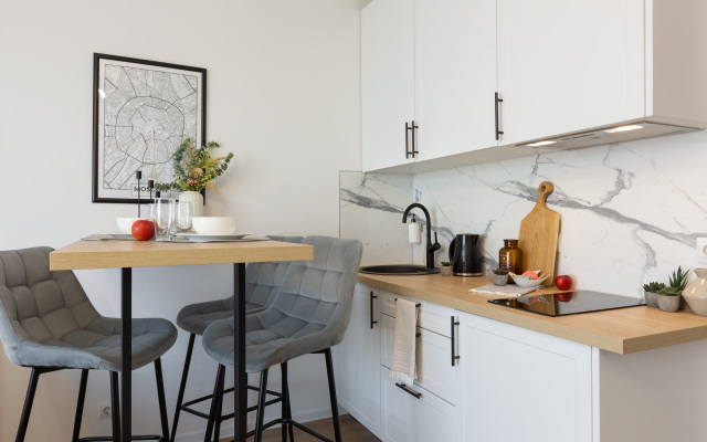 Апартаменты GOSTIO студия ЖК Дмитровский Парк метро Яхромская