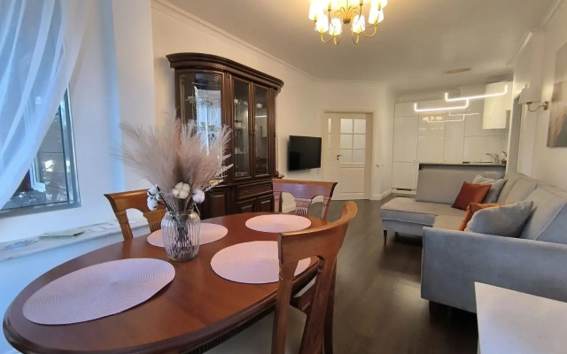 Apartamenty Vyborg Velvet Aparts Trehkomnatnye v Centre s Parkovkoj