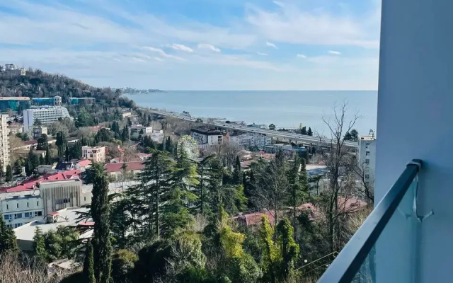 Квартира на 8 этаже в ЖК Горка с бассейном и видом на море