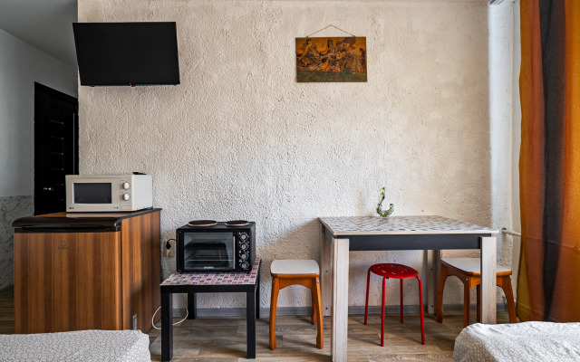 Студия для экономных туристов для 2-3 человек