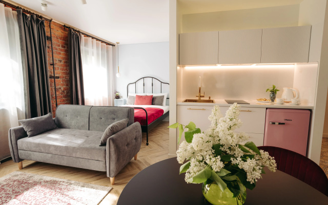 Апартаменты Студия в Сердце Города Live in Karelia (В Карелии Жить) - Роскошь и Стиль