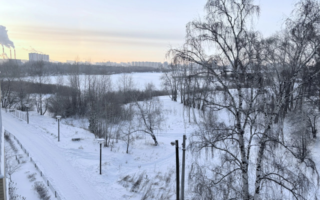 Квартира уютная у озера в тени соснового парка