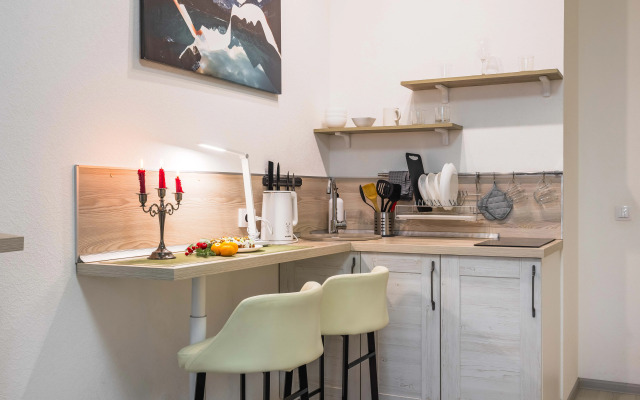 Апартаменты Студия 25 м² 2 Кровати