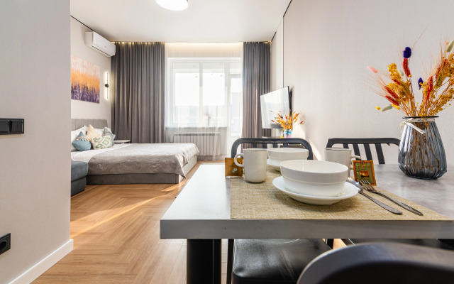 Апартаменты Стильная Квартира в Центре Алматы (114)