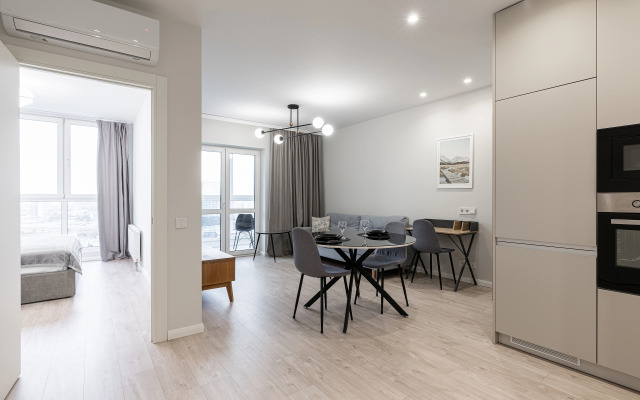 Rumer S Panoramnym Vidom U Dana Moll Apartment