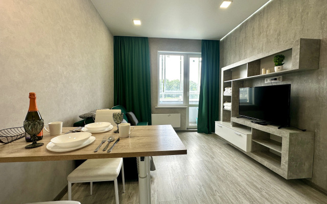 Studiya s vidom na kanal Moskvy reki Apartments
