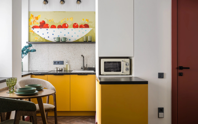 Квартира New Horizon Art Vinil 54 новое пространство с уникальным интерьером и технологиями умного дома