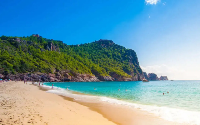 Квартира 1+1 Qoople Elysee 06 рядом с пляжем Клеопатра