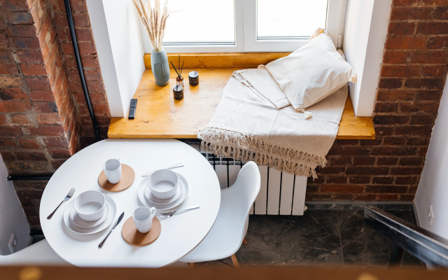 Апартаменты ApartH стандарт c окном во двор