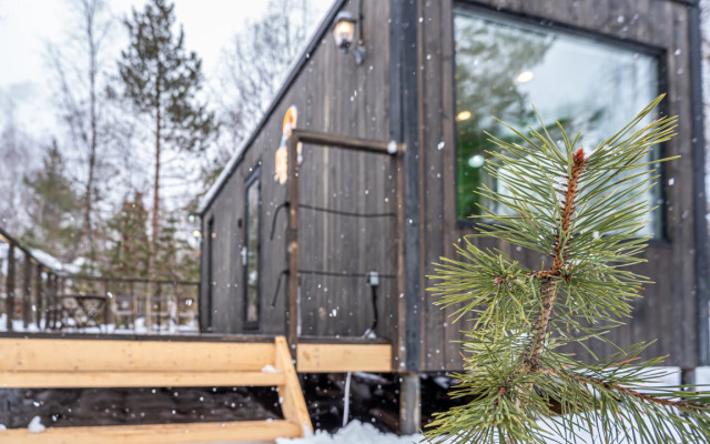 Коттедж Премиум с Терассой и Красивым Видом в Терсколе от Квартирукинг