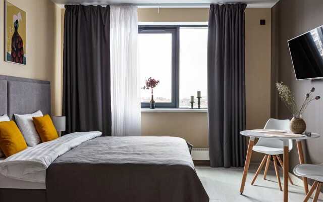 Апартаменты Стильные Апартаменты в Бизнес Квартале