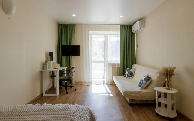 Квартира Уютная однокомнатная с видом на Храмовый Комплекс