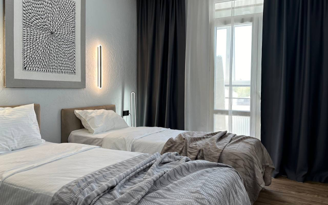 Апартаменты ДзенХоум в стиле оп-арт 105