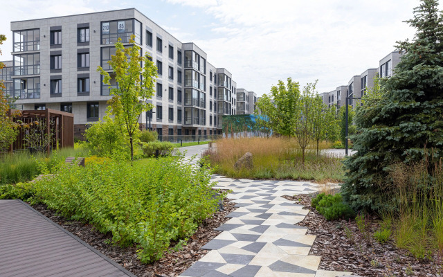 Апартаменты зеркальные в доме с бассейном в Сестрорецке