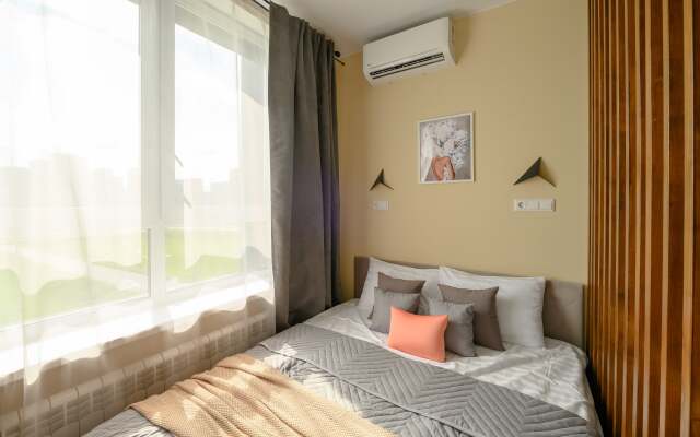 Inhome24 s yevroremontom ryadom s metro Tushinskaya Apartments