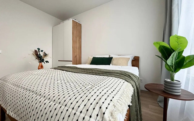 Квартира Просторная однокомнатная для 4х гостей