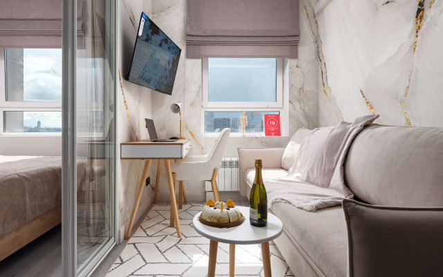 DVA GORODA u metro Spartak Flat Apartments
