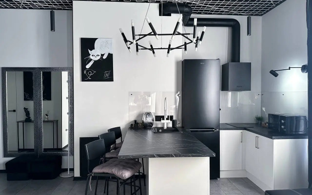 Квартира Top Rooms с эксклюзивным видом на набережную Москва-реку