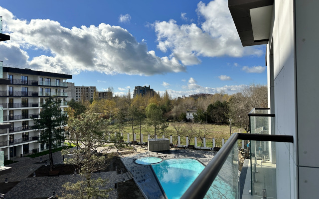 Апартаменты Семейные Апартаменты Du Soleil в резиденции Европа